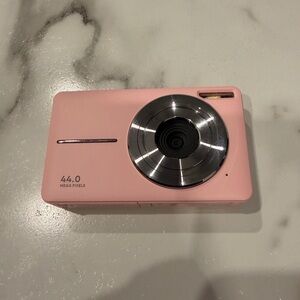Pink Digital Camera with 44.0 Mega Pixels